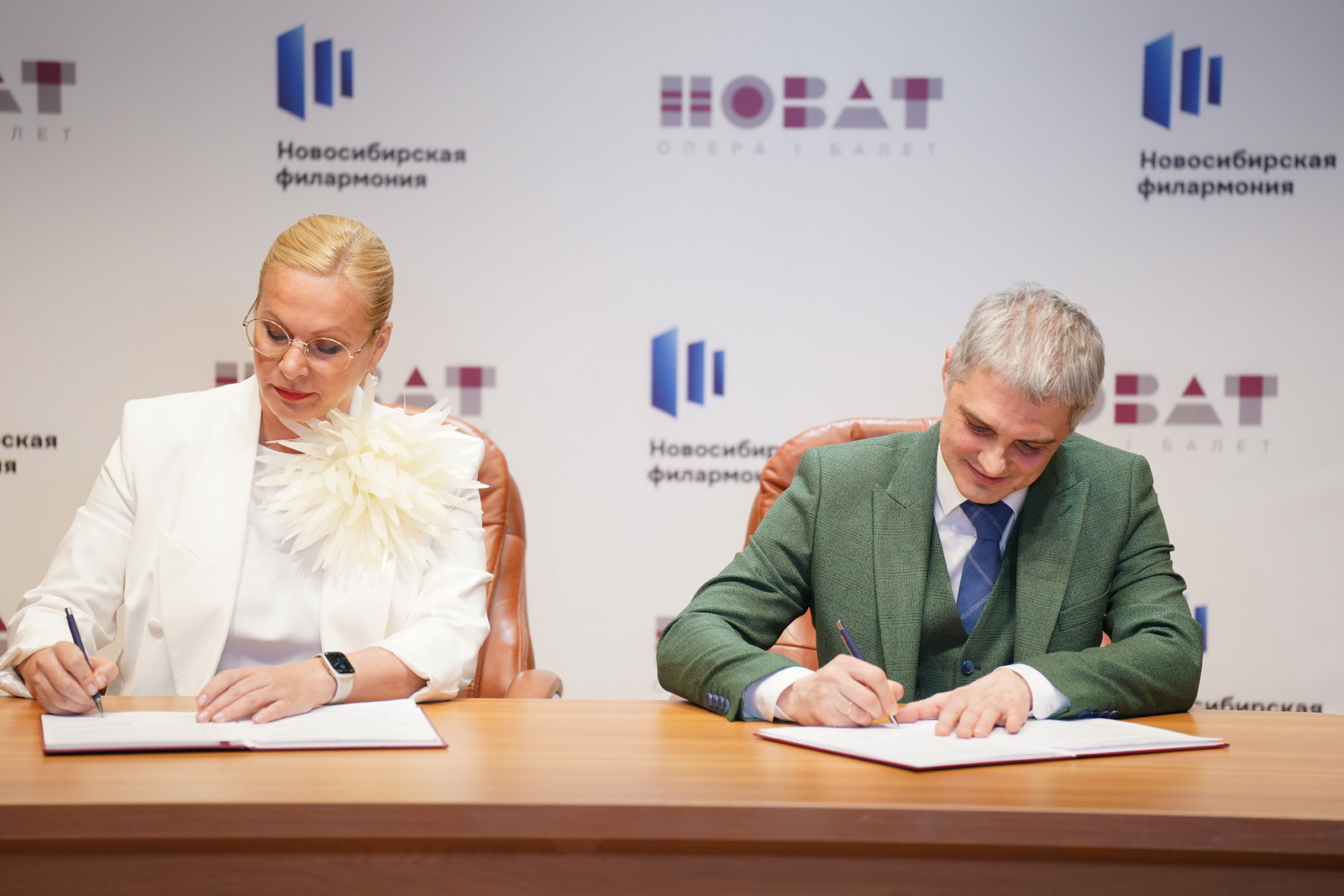 Между Новосибирским государственным академическим театром оперы и балета и Новосибирской государственной филармонией заключено соглашение о сотрудничестве - НОВАТ - фото №12