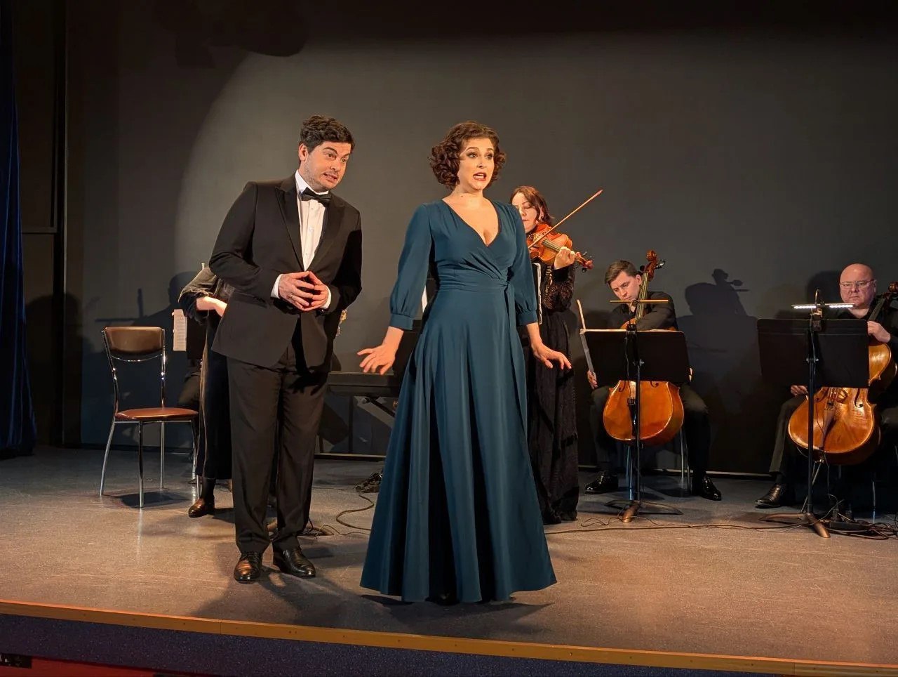 Артисты НОВАТа выступили в Доме ученых с концертом, посвященным Дню Героев Отечества - НОВАТ - фото №6