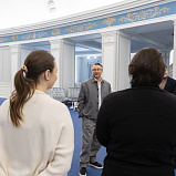 Начинающие артисты побывали в НОВАТе на открытой оперной репетиции - НОВАТ - фото №1