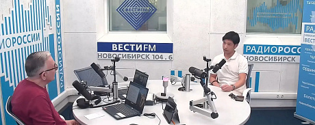 Кохей Фукуда в программе Сергея Кострикова «Пять вечеров» на «Радио России» - НОВАТ