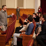 Студенты Новосибирской консерватории открывают тайны музыкального театра в НОВАТе - НОВАТ - фото №1