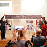 От смелого замысла ‒ до грандиозного воплощения.  Выставка «Люди. Эпоха. История создания» открылась в НОВАТе - НОВАТ - фото №4