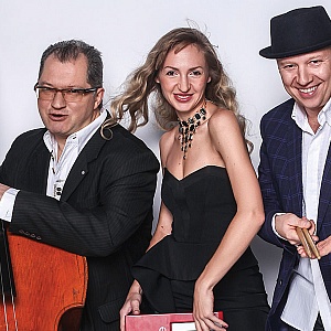 JazzNOVAT. Zenia McPherson and Igor Butman trio in NOVAT