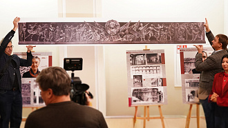 От смелого замысла ‒ до грандиозного воплощения.  Выставка «Люди. Эпоха. История создания» открылась в НОВАТе - НОВАТ