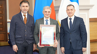 НОВАТу вручена почетная грамота города Новосибирска - НОВАТ